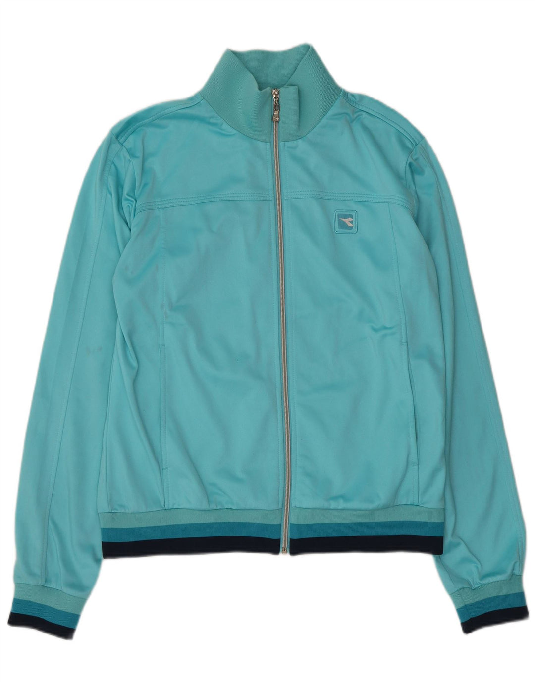 Damska kurtka dresowa Diadora UK 18 XL Niebieski poliester z blokami kolorów