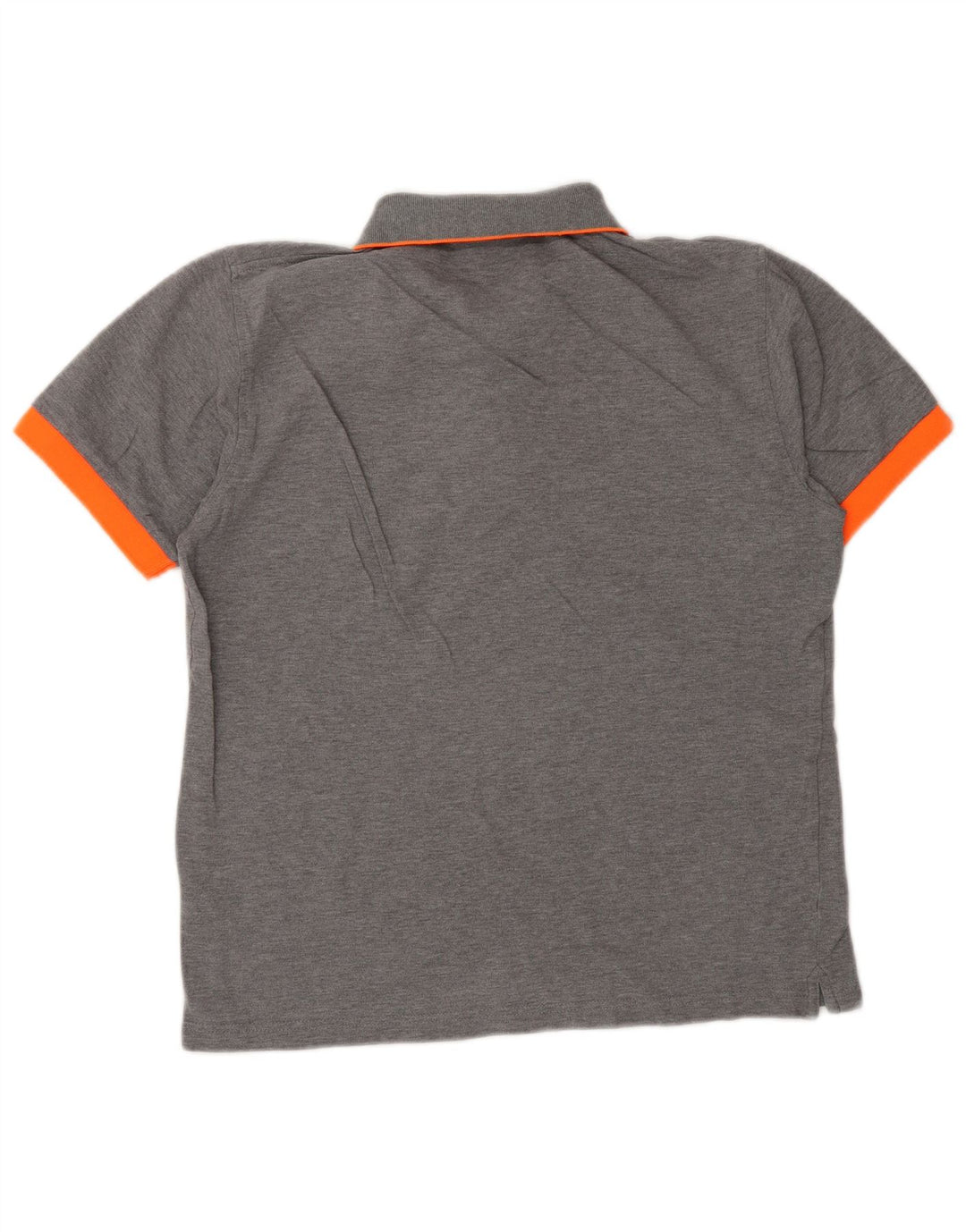 Męska koszulka polo SUN68, średnia szara bawełna