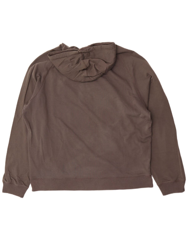 Męska bluza z kapturem Nike Track & Field Graphic UK 50/52 2XL Szara bawełna