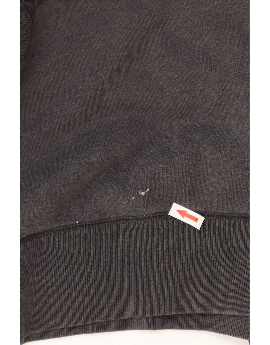 Męski sweter z kapturem Superdry, duży, szary, bawełniany