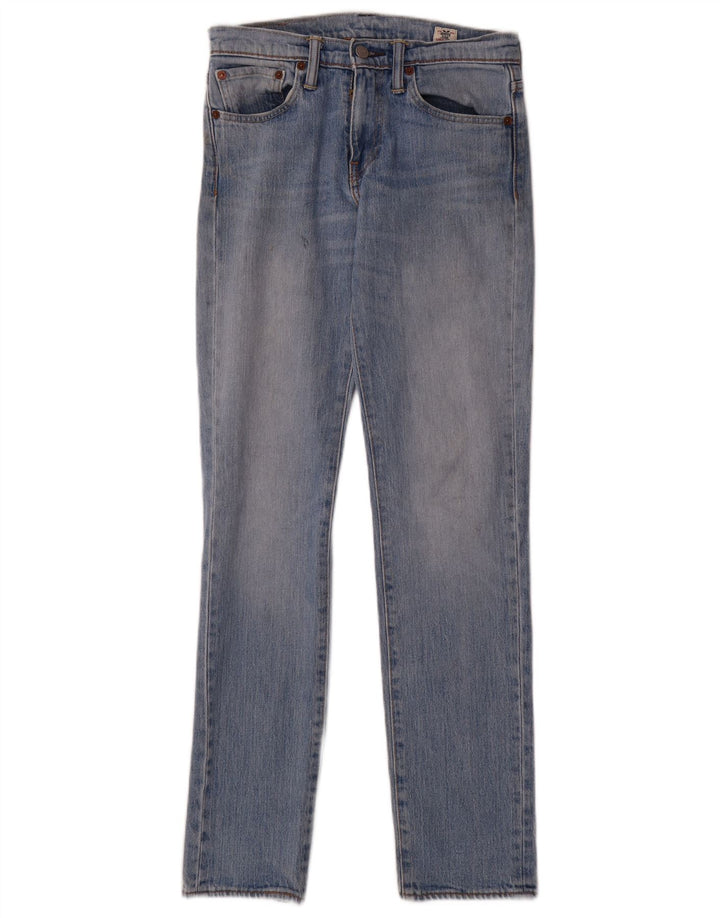 Męskie jeansy LEVI'S 511 Slim W28 L32 Niebieska bawełna