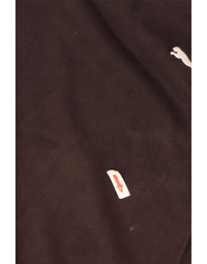 Damska bluza oversize Puma UK 14, średnia czarna bawełna
