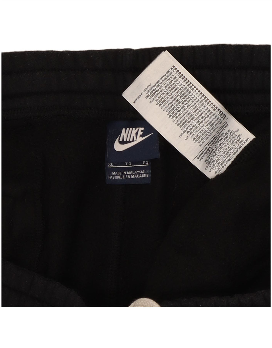 Męskie spodnie dresowe NIKE Joggers XL, czarne, bawełniane