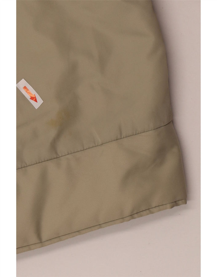 Damska kurtka wiatrówka z kapturem Dkny UK 14, średni nylon khaki