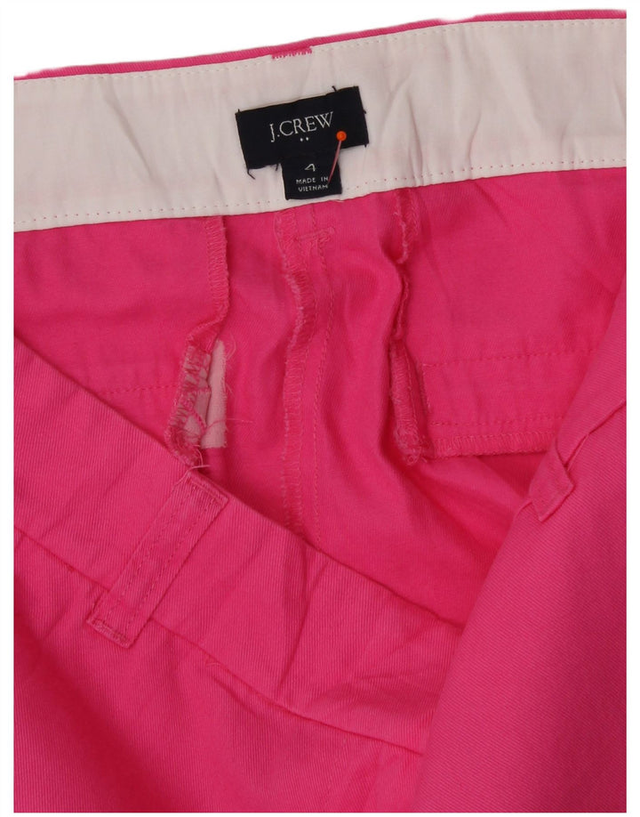 Damskie spodenki Chino J. CREW US 4 Small W31 Różowa bawełna