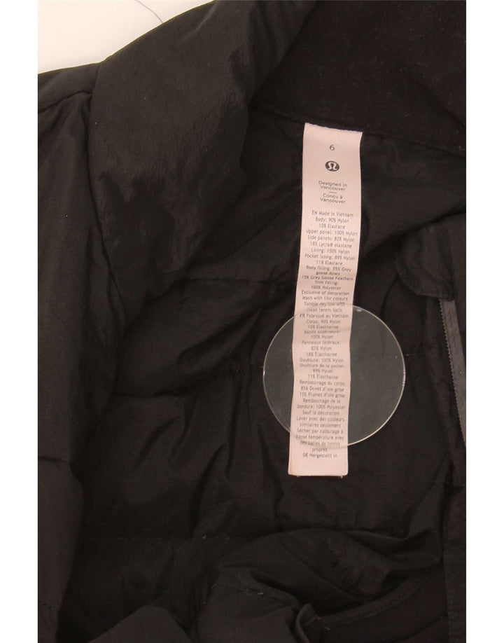 Damska kamizelka Lululemon US 6, średni czarny nylon