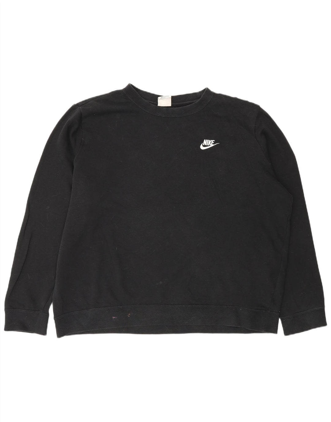 Damski sweter oversize Nike UK 18 XL, czarny, bawełniany