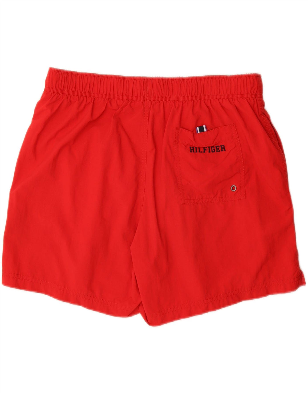 Męskie spodenki kąpielowe Tommy Hilfiger, duże, czerwone, poliestrowe