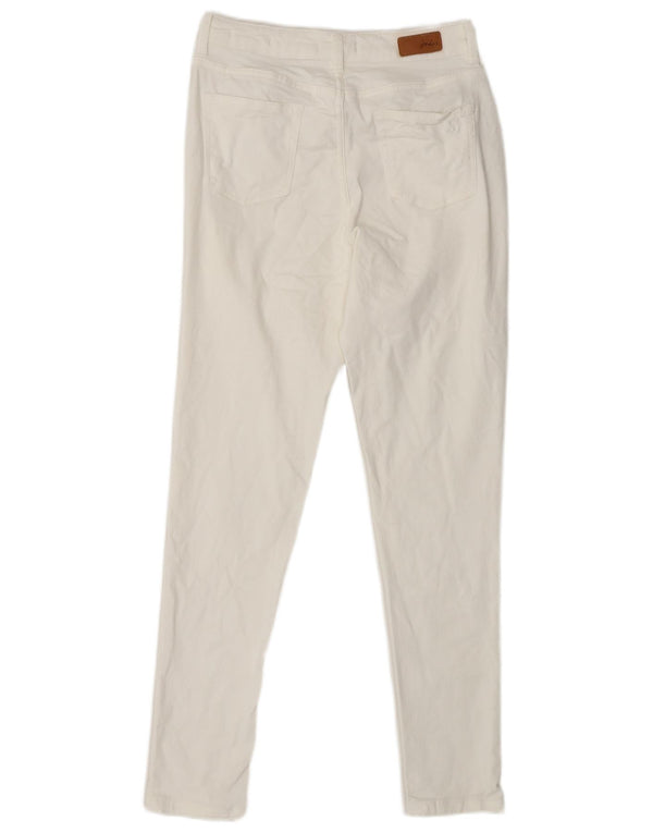 Dżinsy damskie JOULES UK 10 Small W27 L28 Biała bawełna