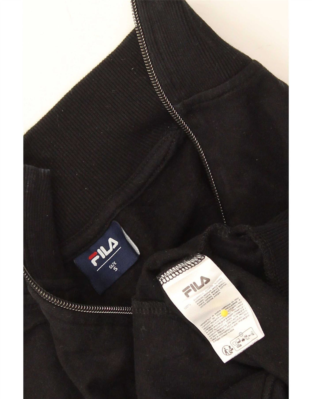 Damska bluza dresowa Fila Oversize UK 10, mała, czarna, bawełniana