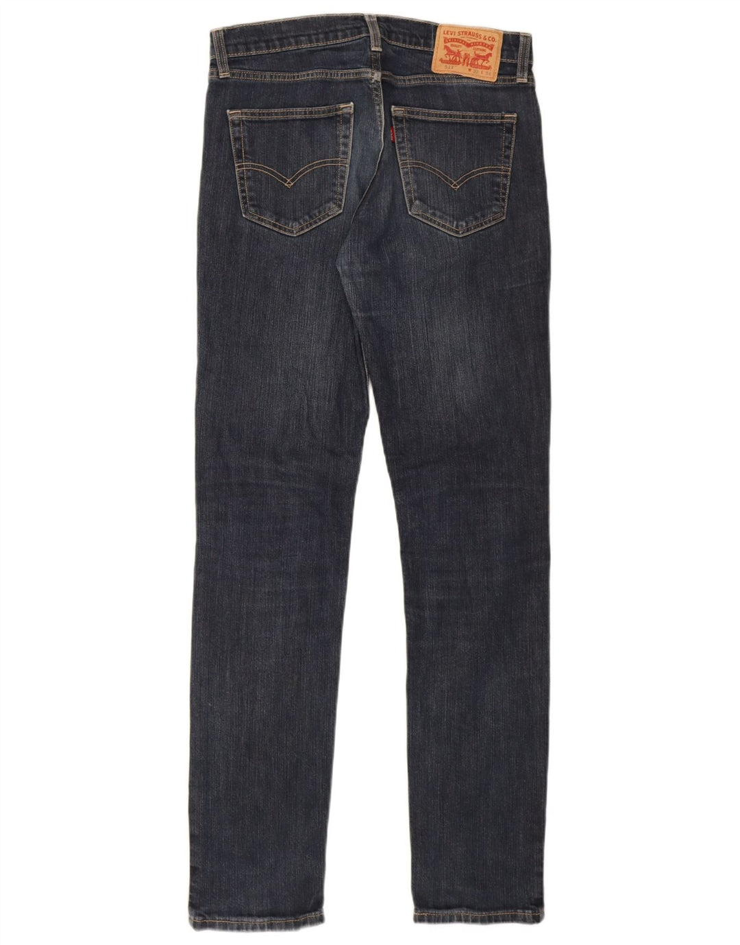 Męskie jeansy Levi's 511 Slim W32 L34 Granatowa bawełna