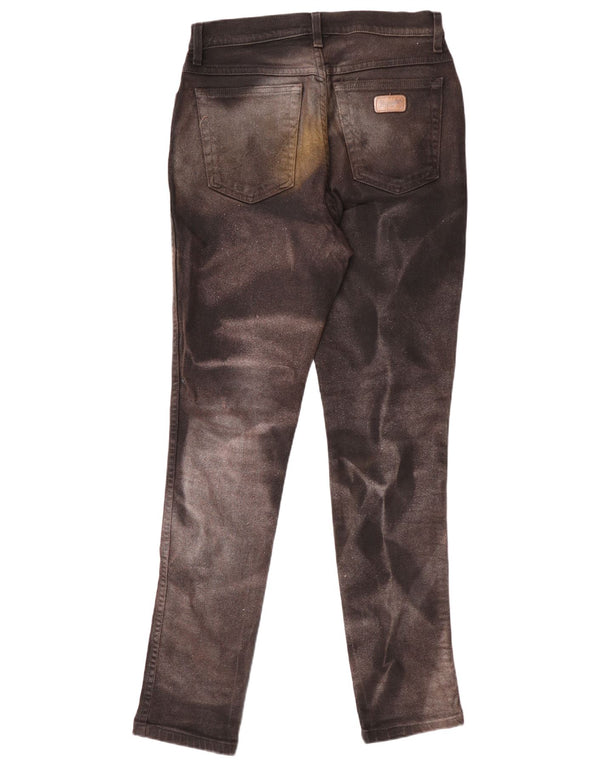 Damskie jeansy Wrangler W34 L32 Brown Tie Dye