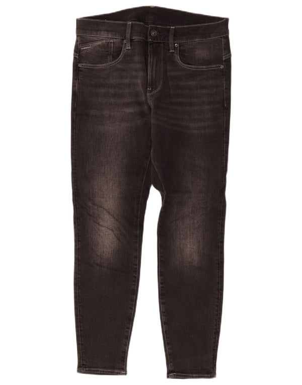 Damskie jeansy skinny G-Star W28 L28 Szara bawełna