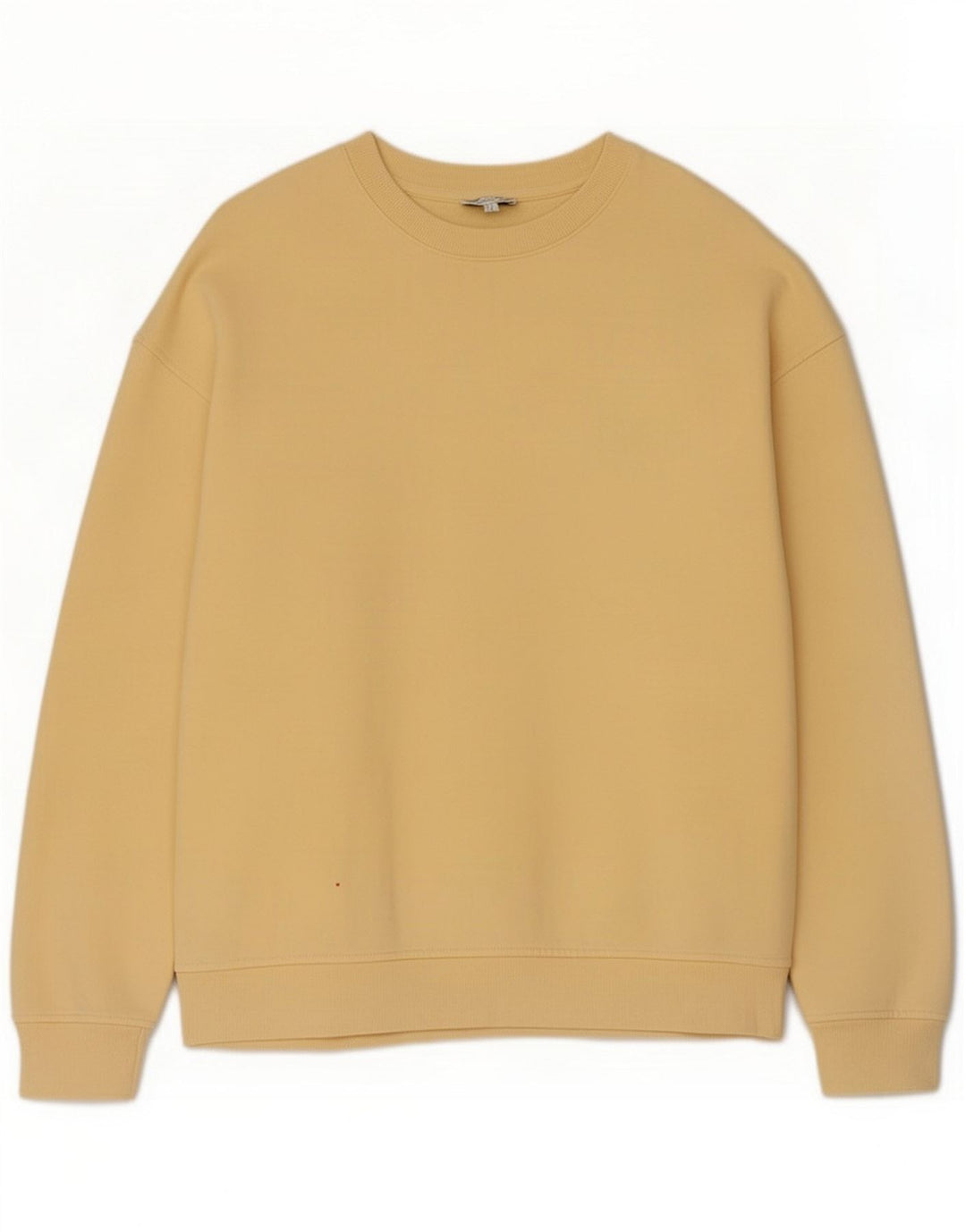 Reiss Bluza męska Sweter Średni Żółty Bawełna