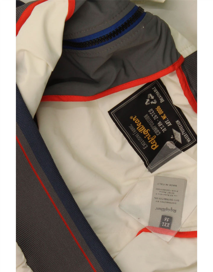 Męska kurtka bomberka Refrigiwear, rozmiar 56, 2XL, poliamid w kolorze złamanej bieli