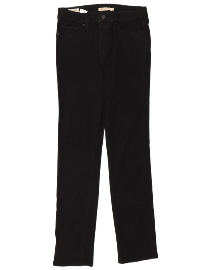 Damskie jeansy Levi's 312 Shaping W28 L32 Czarna bawełna