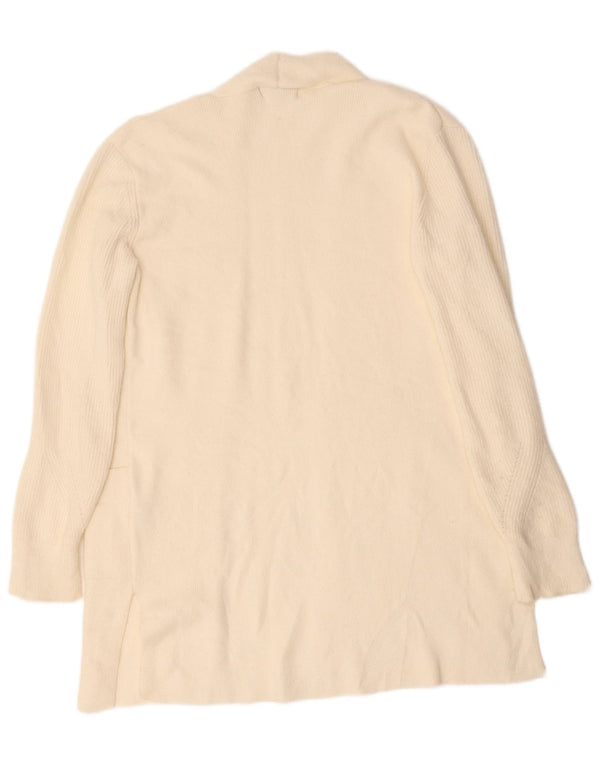 Marks & Spencer Damski sweter o przedłużonym fasonie, UK 12, średni złamanej bieli