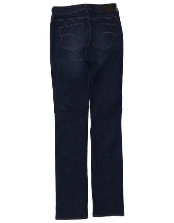 Damskie jeansy slim G-Star W26 L33 Granatowe