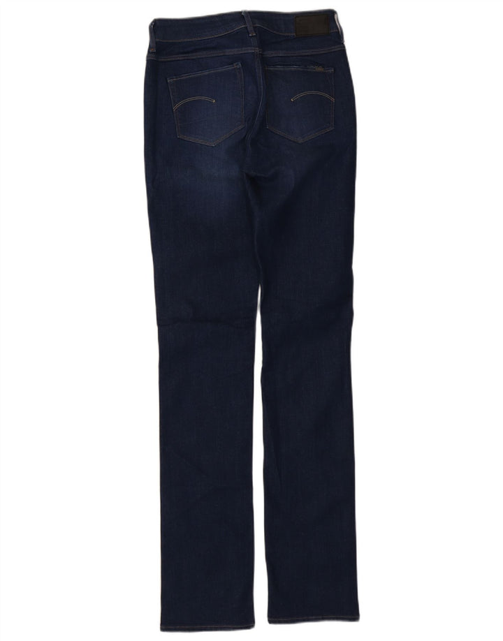 Damskie jeansy slim G-Star W26 L33 Granatowe