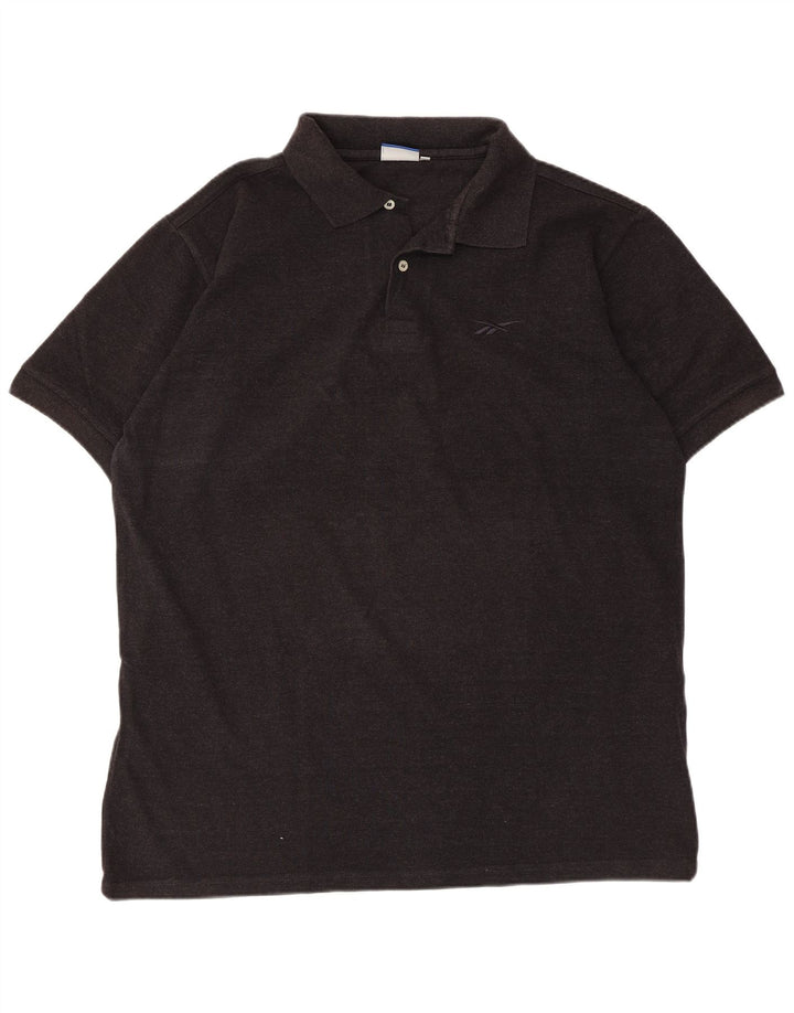 Męska koszulka polo Reebok XL, czarna, bawełniana