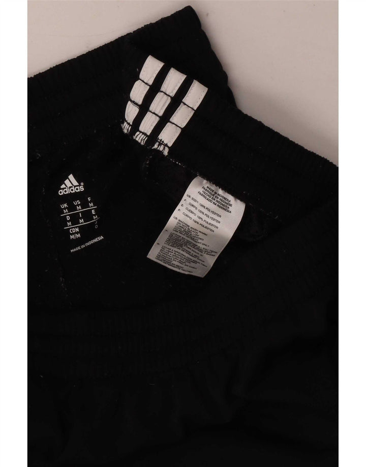 Męskie spodnie dresowe Adidas, średni czarny poliester
