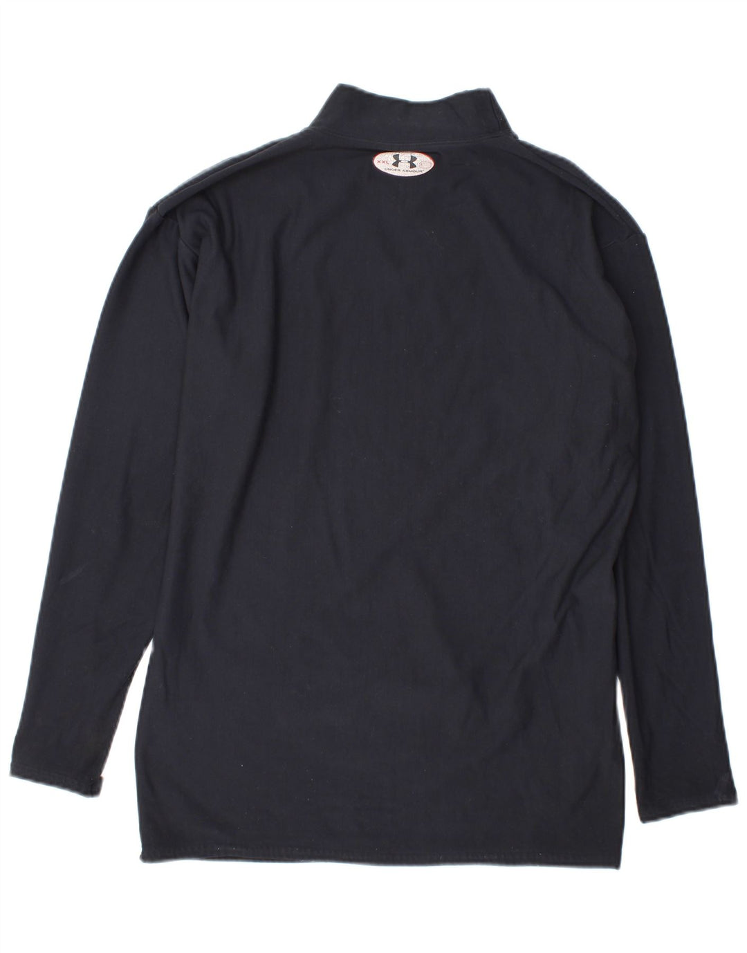 Męski top z długim rękawem Under Armour, duży, granatowy, nylon