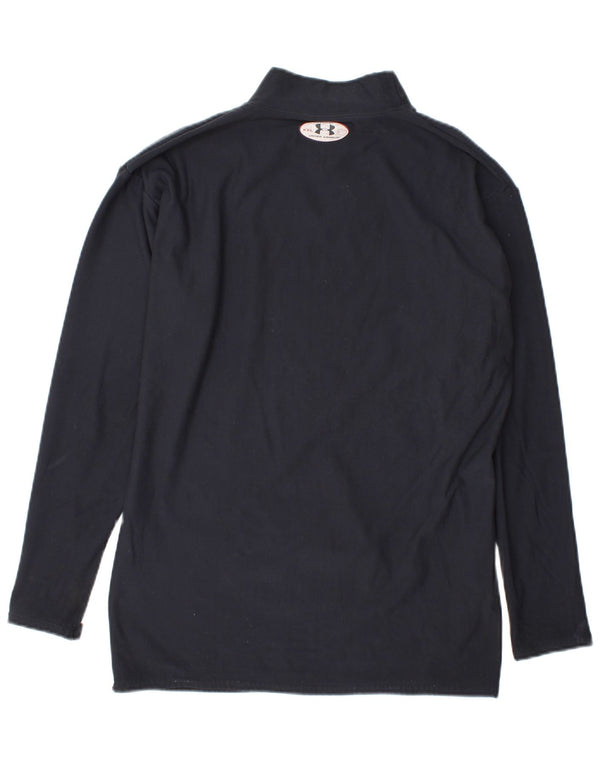 Męski top z długim rękawem Under Armour, duży, granatowy, nylon