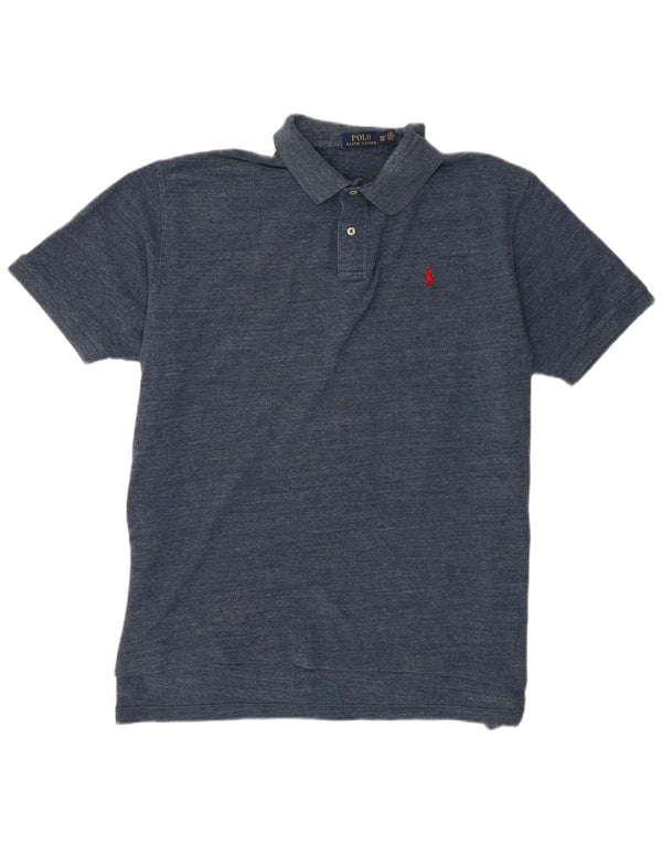 Koszula męska Polo Ralph Lauren 2XL niebieska bawełna