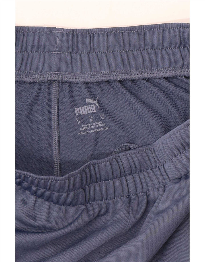 Męskie spodenki sportowe Puma Graphic, średnioniebieskie, z blokami kolorów