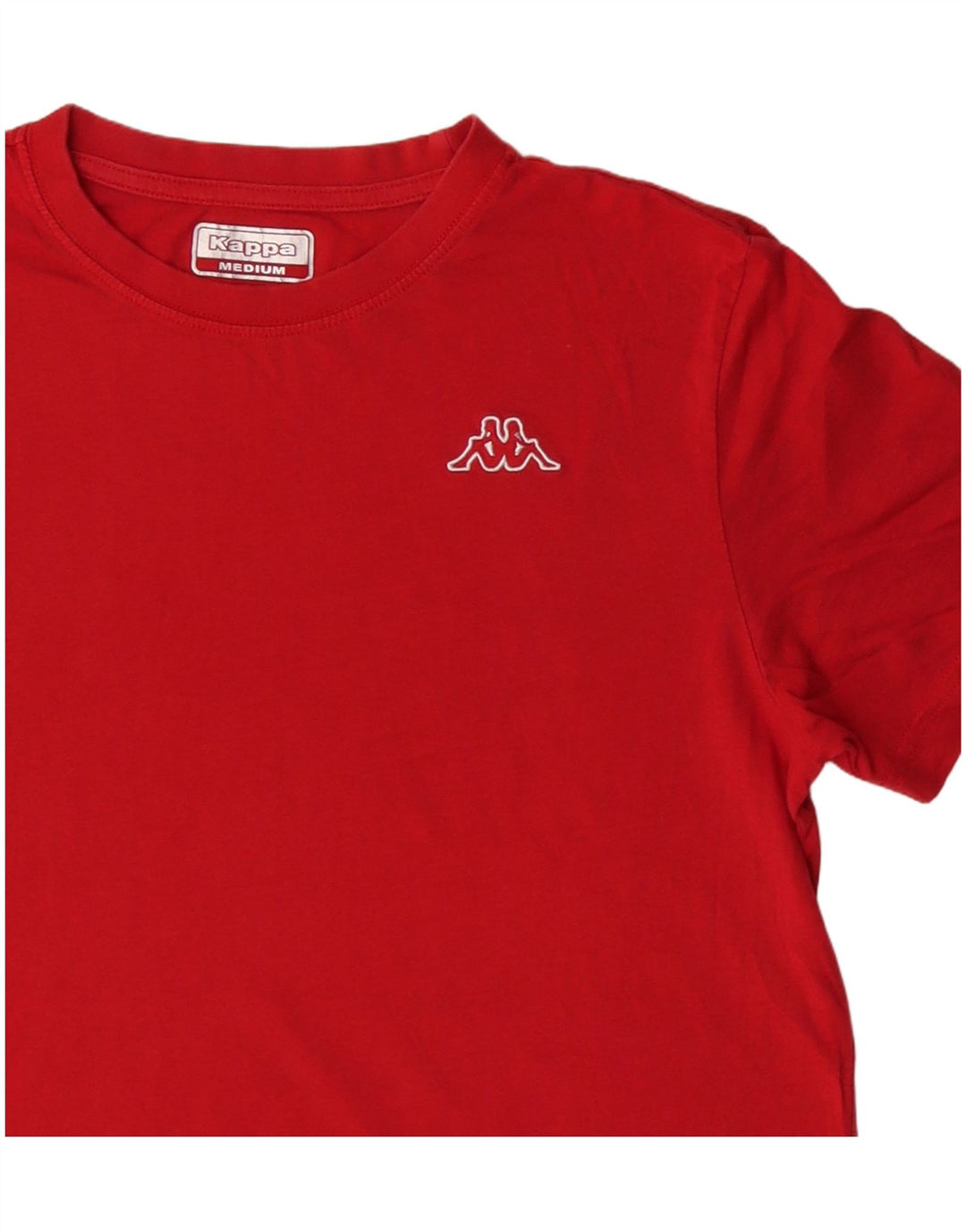 Koszulka damska KAPPA Top UK 14 Średnia czerwona bawełna