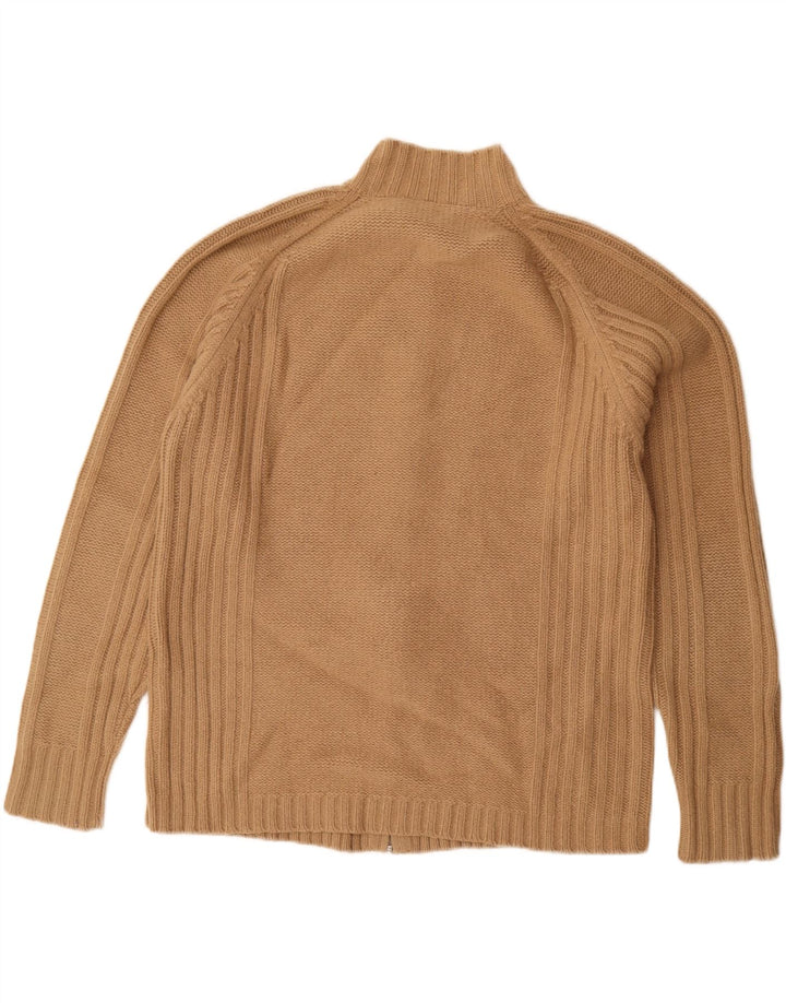 Sweter męski Ted Baker, rozmiar 5, XL, beżowy, z owczej wełny