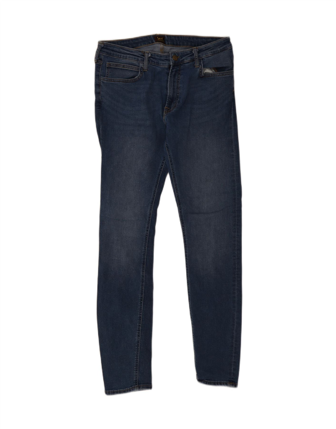 Męskie jeansy Lee Skinny W34 L32 niebieskie