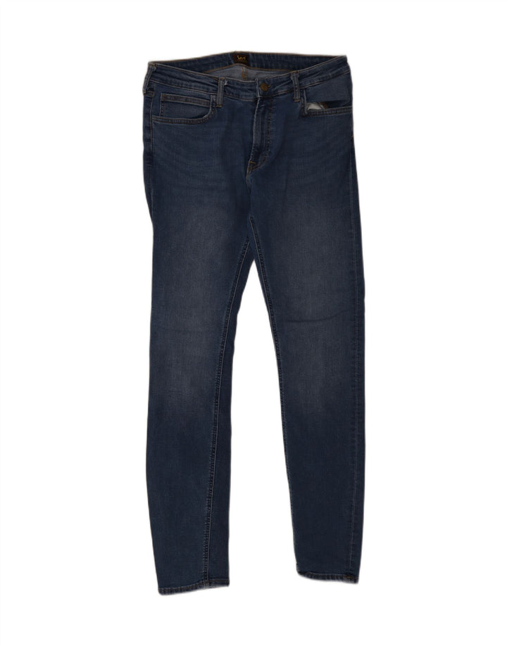 Męskie jeansy Lee Skinny W34 L32 niebieskie