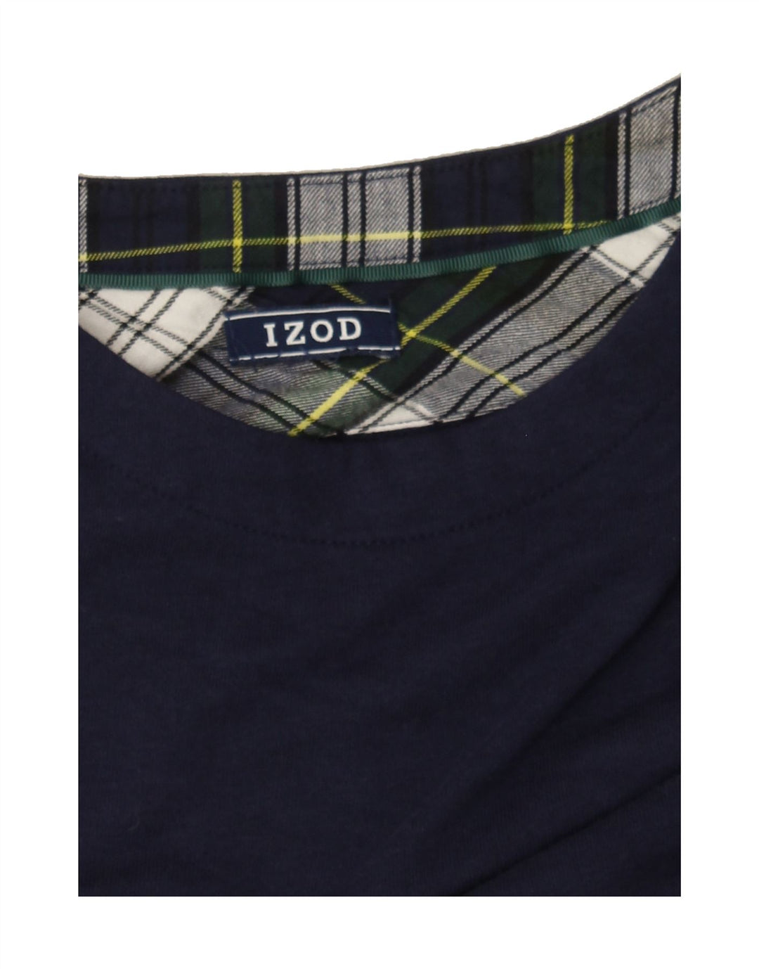 IZOD Womens Sweatshirt Jumper UK 14 Medium Navy Blue Cotton Vintage Izod and Second-Hand Izod from Messina Hembry 