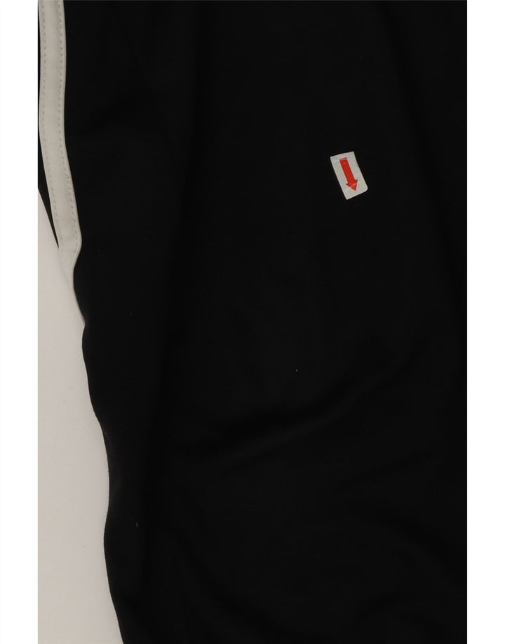 Męskie spodnie dresowe Adidas Climalite, duże, czarne, poliestrowe