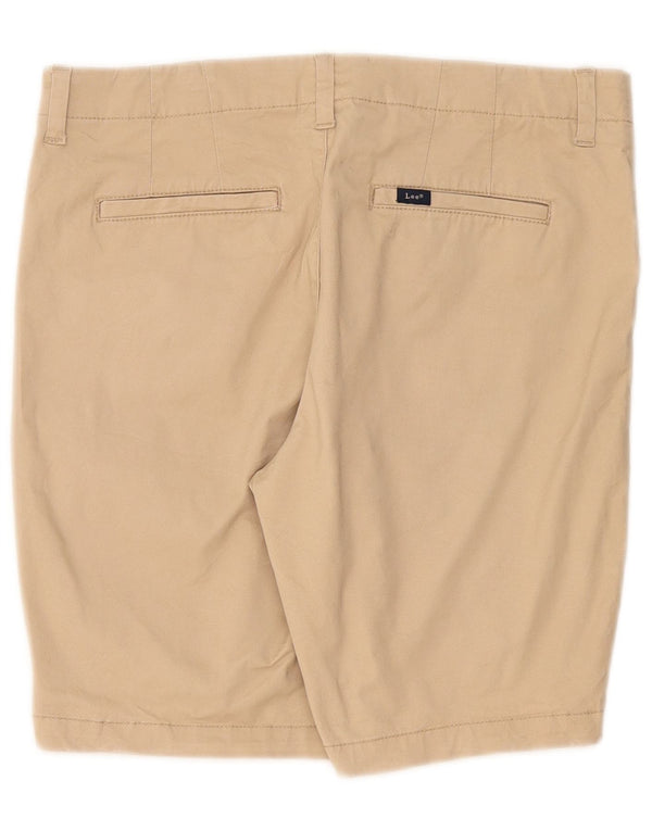Damskie szorty Lee US 12 Large W34 Beżowa bawełna