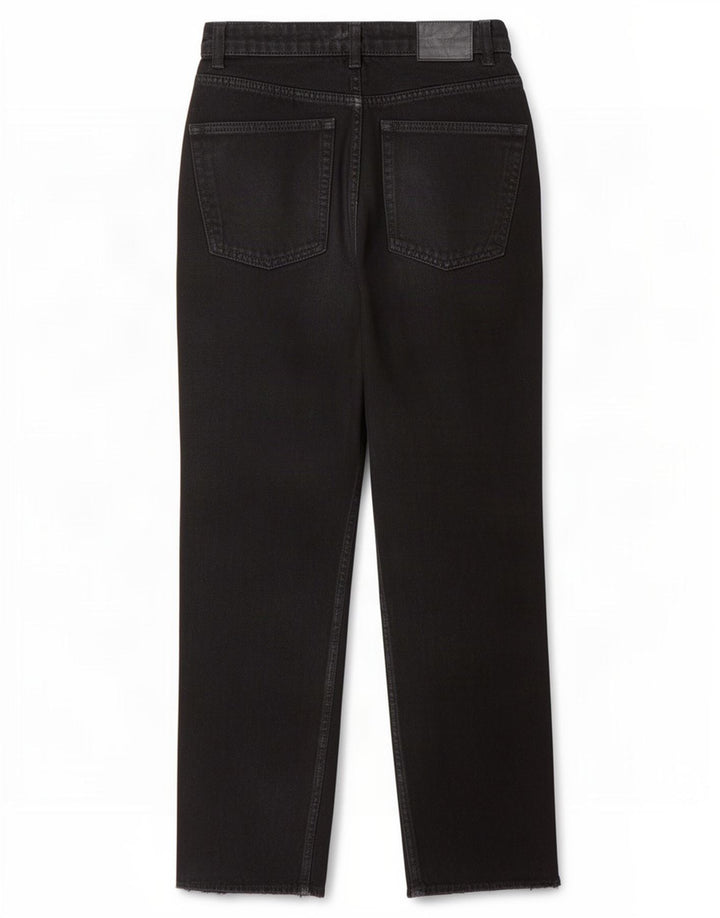 Damskie proste dżinsy Zara EU 38 Small W28 L25 Czarne