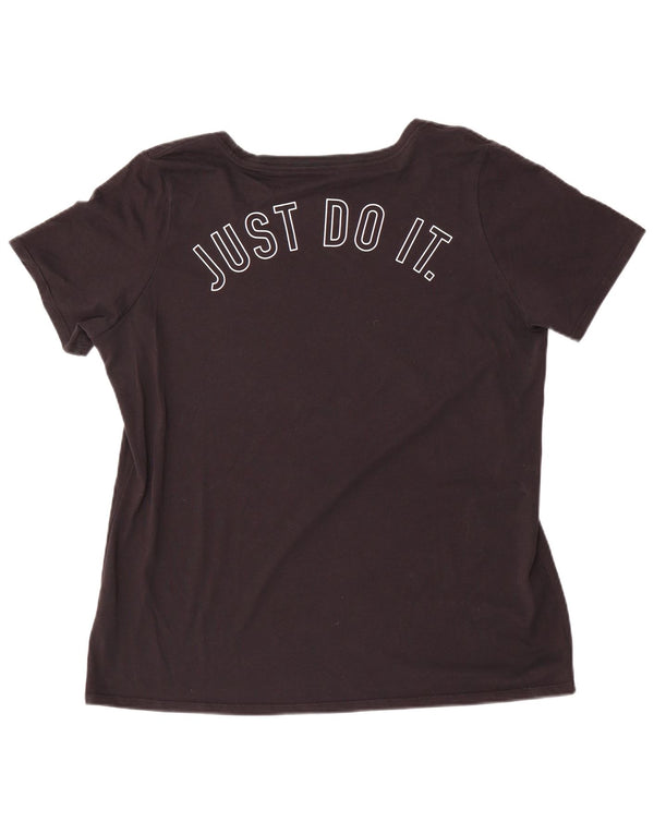 Męski T-shirt Nike Athletic Cut Graphic Top XL, czarna, bawełniana
