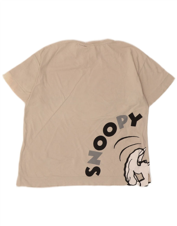 Chłopięcy T-shirt z grafiką Zara 9-10 lat w kolorze złamanej bieli