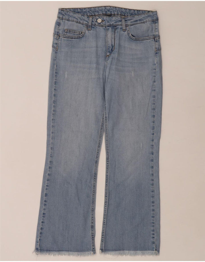 Damskie jeansy Bootcut Liu Jo W30 L26 Niebieskie bawełniane