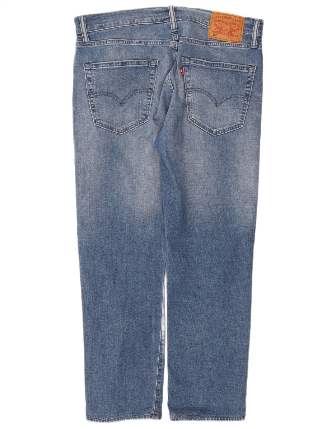 Męskie jeansy Levi's 502 Tapered W32 L28 Niebieskie bawełniane