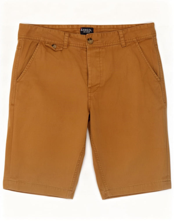 Kangol Mens Chino Shorts Medium W32 Beige