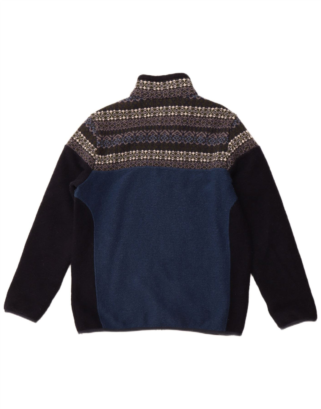 Męska kurtka polarowa CMP EU 54 2XL Niebieski poliester z blokami kolorów