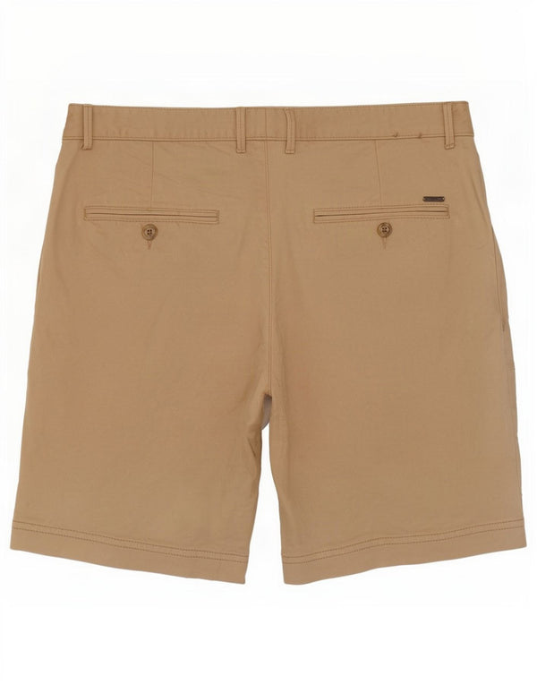 Męskie spodenki Chino Hugo Boss IT 46 Small W30 Beżowa bawełna
