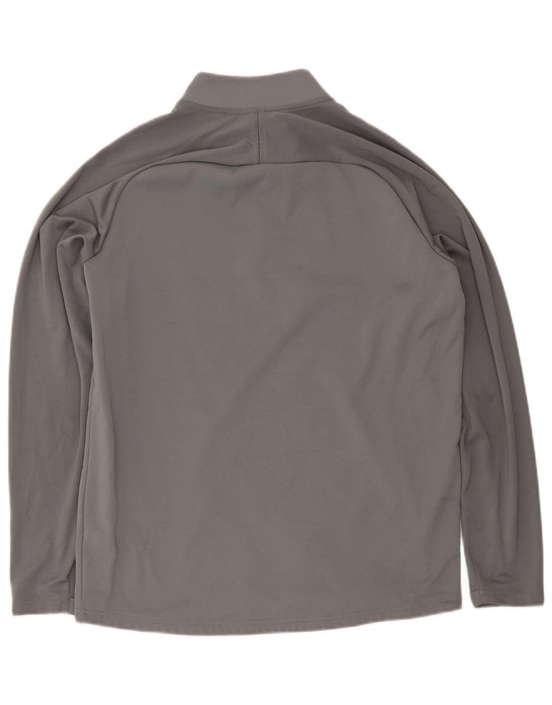 Męski dres Nike Dri Fit z zamkiem błyskawicznym i dużym szarym blokiem kolorów