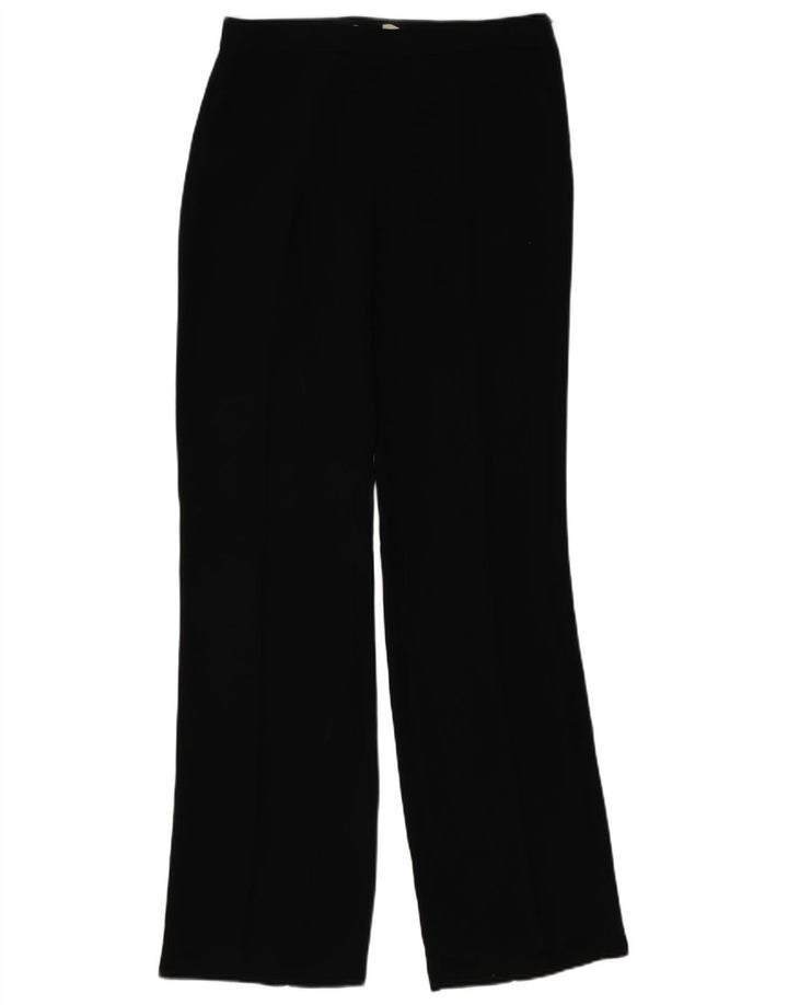 Damskie proste spodnie Zara EU 40 Medium W30 L35 Czarny poliester