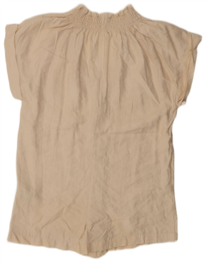 Damski kombinezon oversize ZARA UK 6 XS Beżowy Lyocell