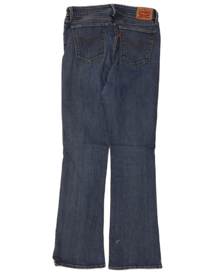 Damskie jeansy Levi's 715 Bootcut W30 L30 Niebieska bawełna