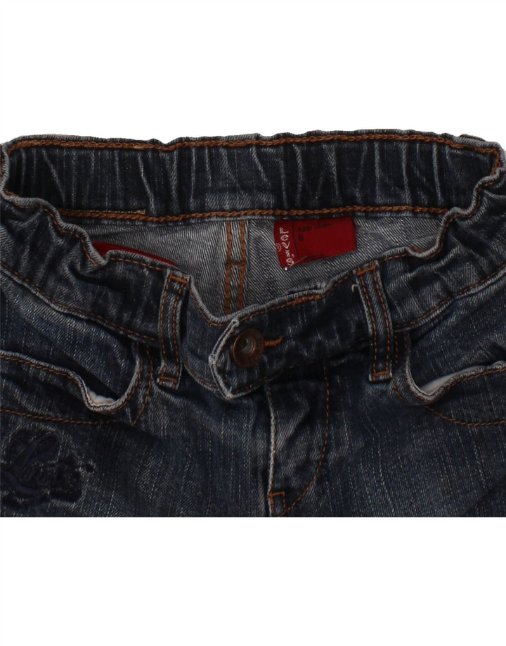 LEVI'S Boys Denim Shorts 5-6 Years W22 Navy Blue Vintage Levi's and Second-Hand Levi's from Messina Hembry 