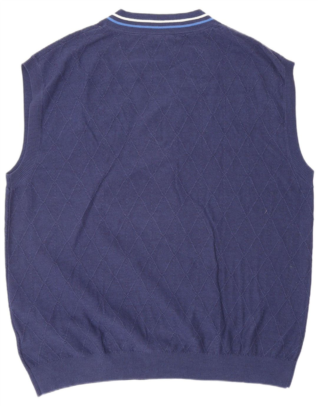 FILA Mens Vest Tank Top 2XL Navy Blue Polyacrylic